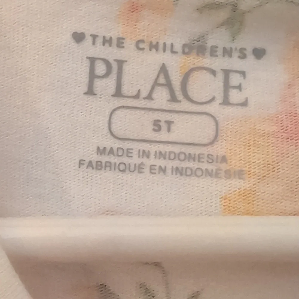 The Children's Place Floral Butterfly Girls Dress. Size 5T. NEW